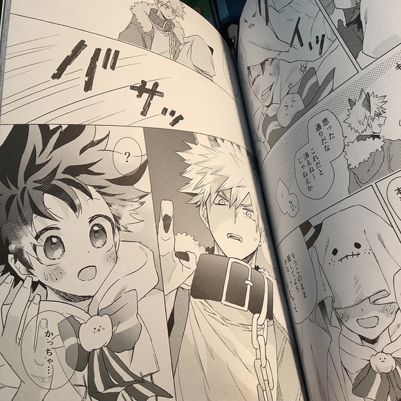 Bakugou x Izuku Deku Midoriya Yaoi Doujinshi Moment of Transparency Mipple Nao - Picture 7 of 10